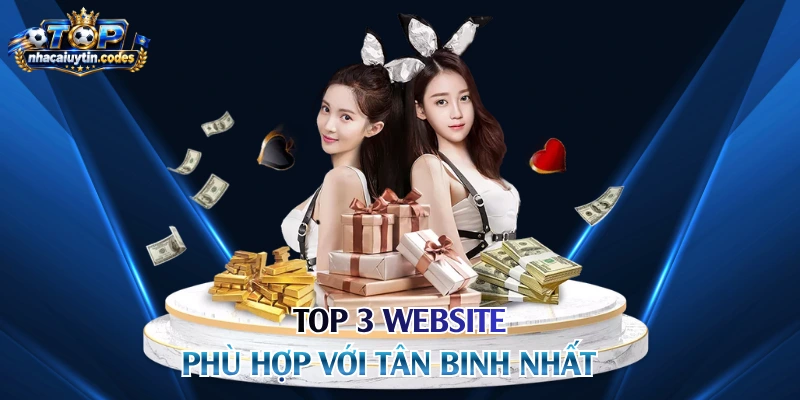 Top 3 website phù hợp với tân binh nhất